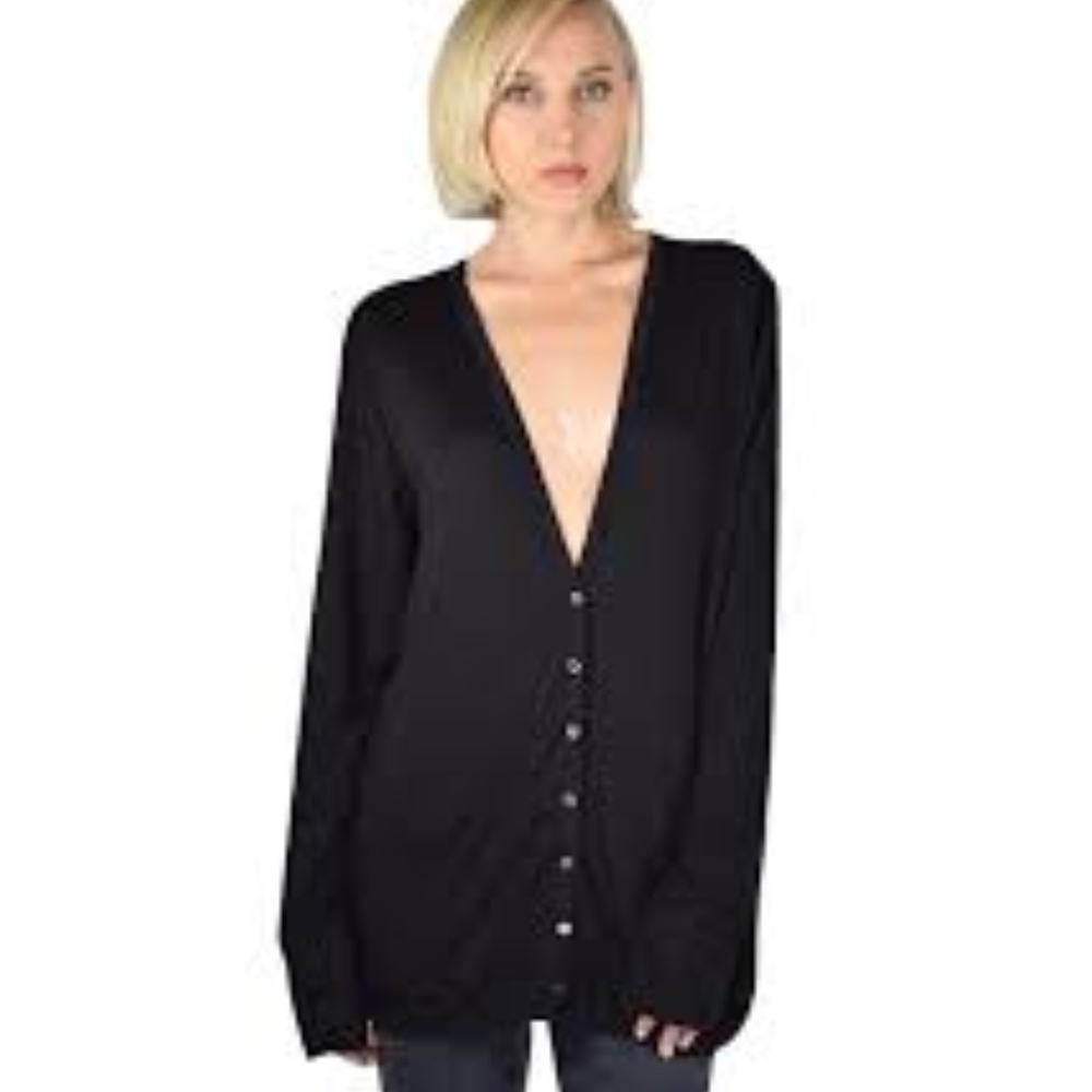 Morrison Gray Black Cardigan